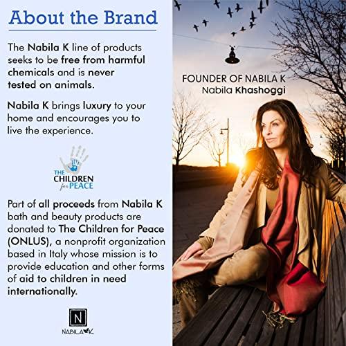 Nabila K Glycerin Bar Soap Healing Arts Scent - Natural, Vegan-Friendly, Hypoallergenic - Moisturizing and Hydrating with 100% Vegetable Glycerin - Sulfate-Free, Paraben-Free, Chemical-Free - 4.5 oz