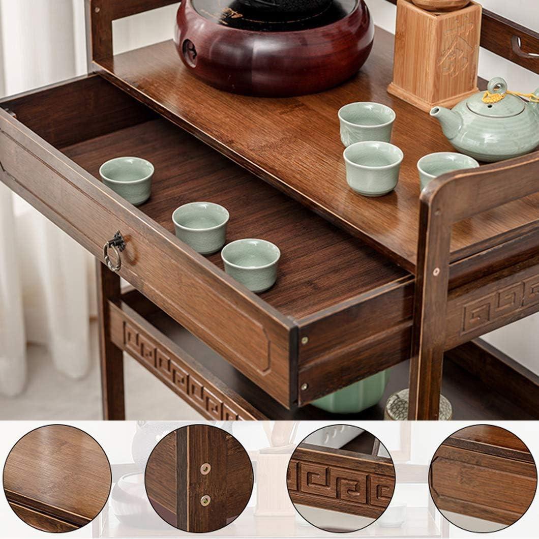 KOELAP KOELAP Salon Beauty Trolley Serving Cart,Kitchen Carts,Rolling Storage Racks and Organizer Utility Cart with Casters Wheels, Easy Assembly, for Living Room, Bathroom,Beauty Salon, SPA