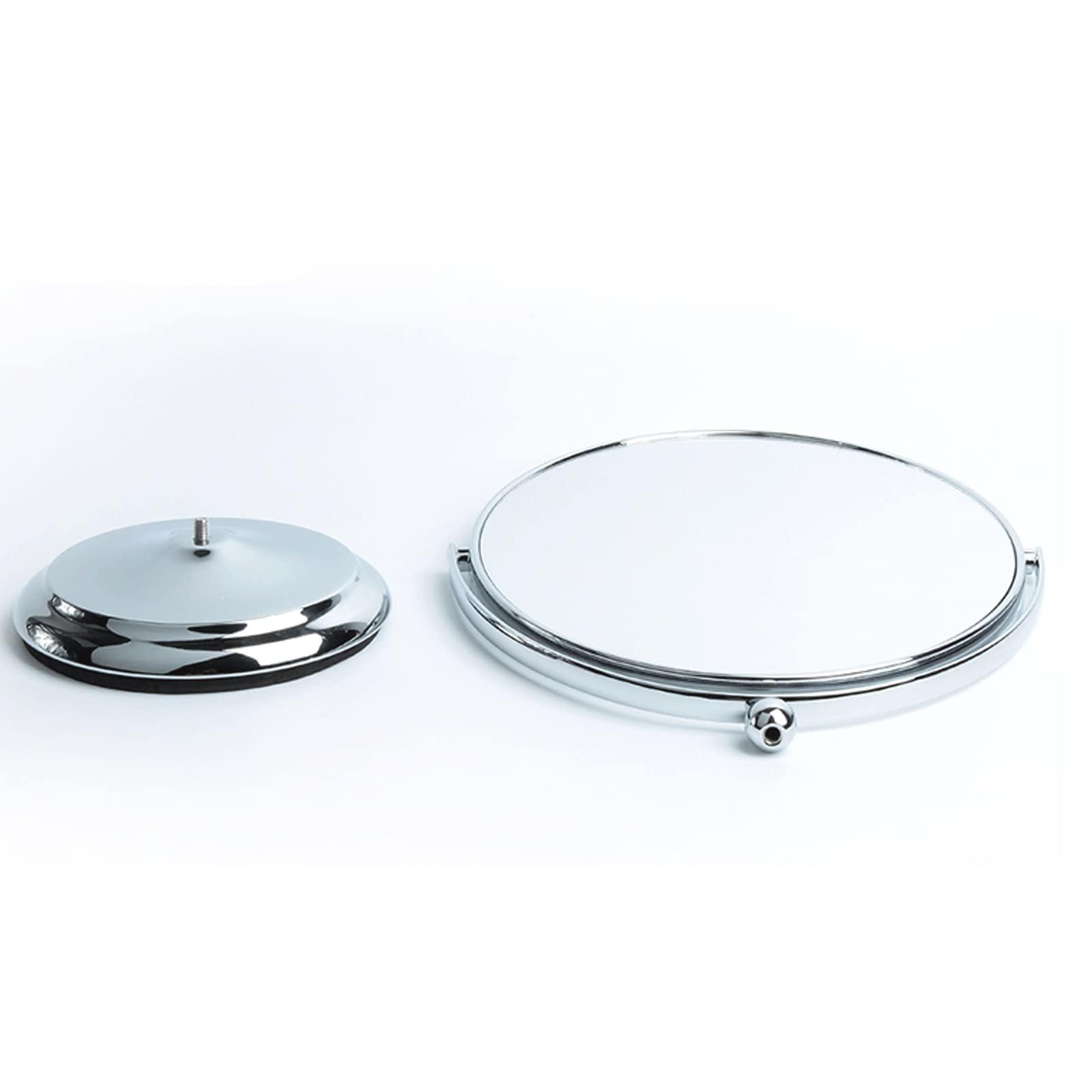 INLIMA INLIMA Mirror Vanity Table Mirror, Suitable for Doing Your Makeup, Lashes, Eyebrows, Plucking or Tweezing,Double Sided 9.8Inch Makeup Standing Mirror.