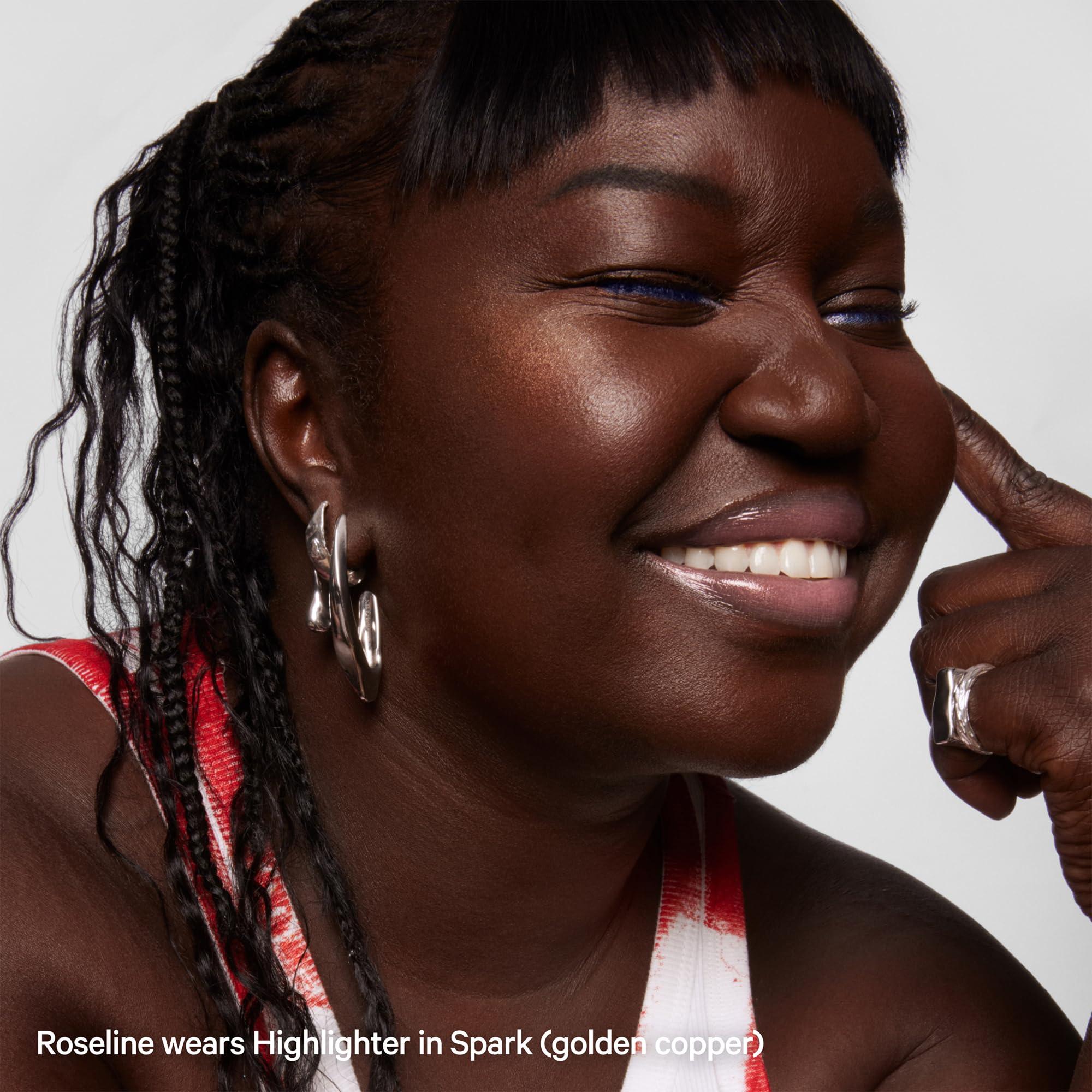 Milk Makeup Milk Makeup Highlighter, Strobe (Gold) - 0.21 oz - Dewy Cream Highlighter Stick - Blendable & Buildable - 1,000 Swipes in Every Stick - All Skin Types - Vegan, Talc Free & Cruelty Free