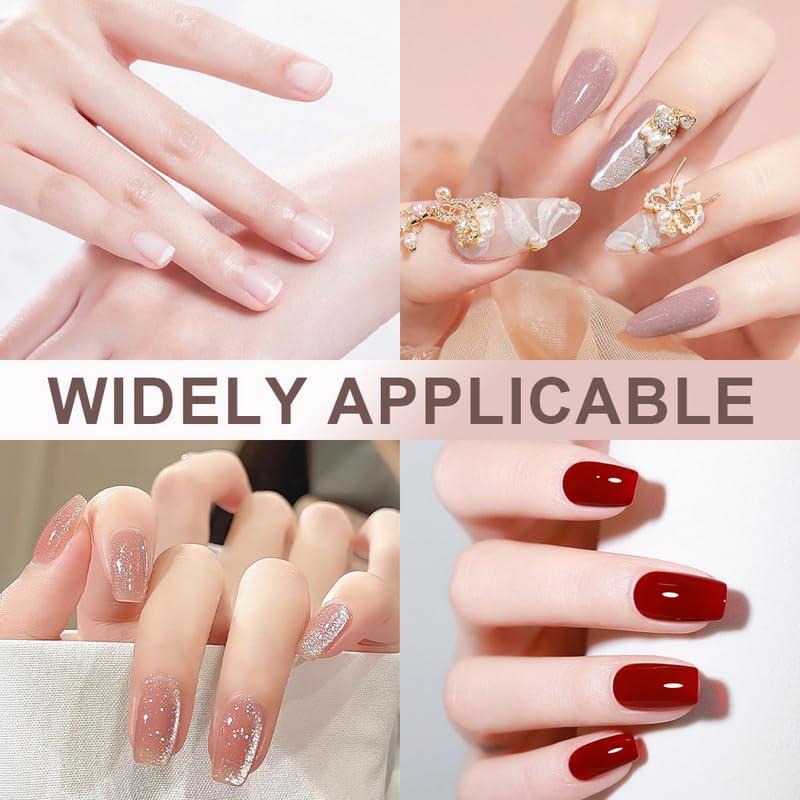 ATFirst Nail Repair Protection Gel, 2024 New Nail Repair Kit for Split Nail, Instant Cracked Nail Repair Gel, Broken Nail Repair Kit for Natural Nails, Nails Quick Fix Kits for Women Makeup Gadget(3Set)