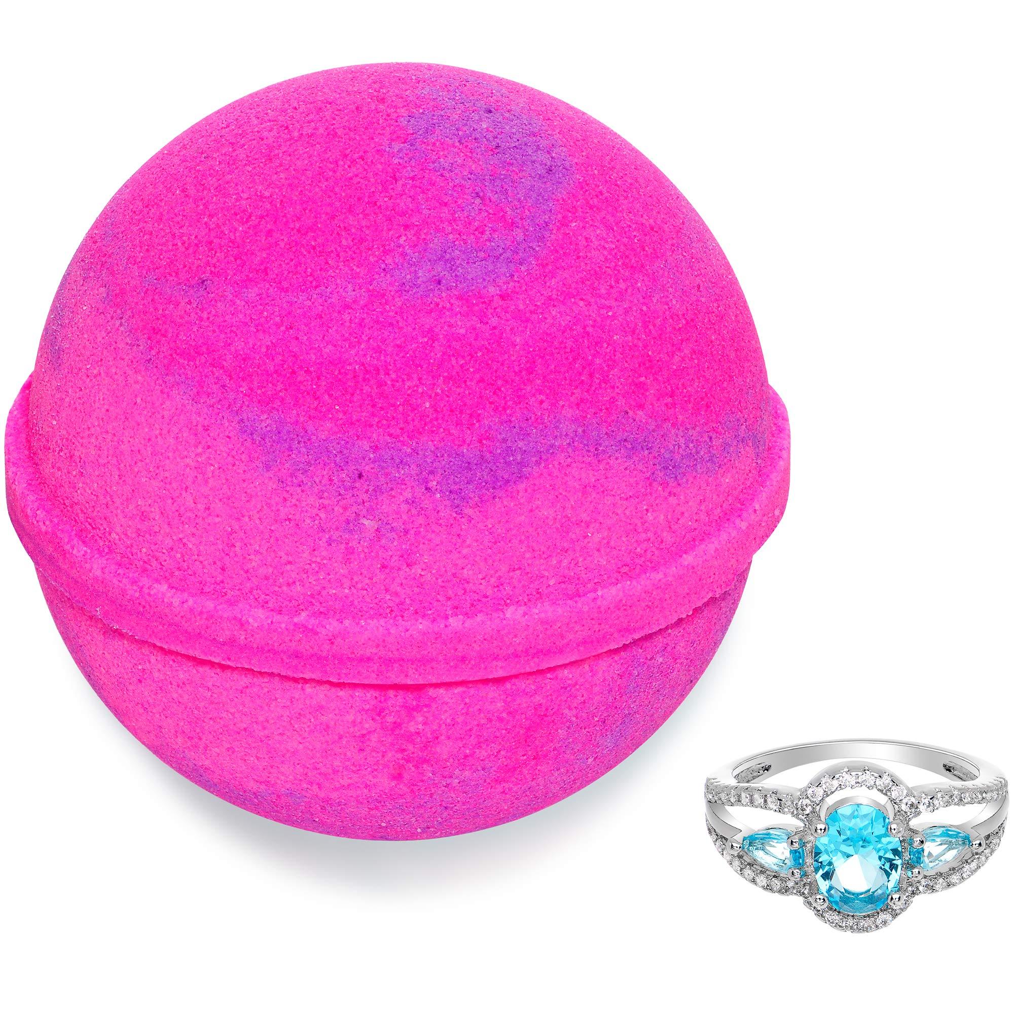 Jackpot Candles Bath Bomb with Ring Inside Love Potion Extra Large 10 oz. Made in USA (Ring Size Surprise)