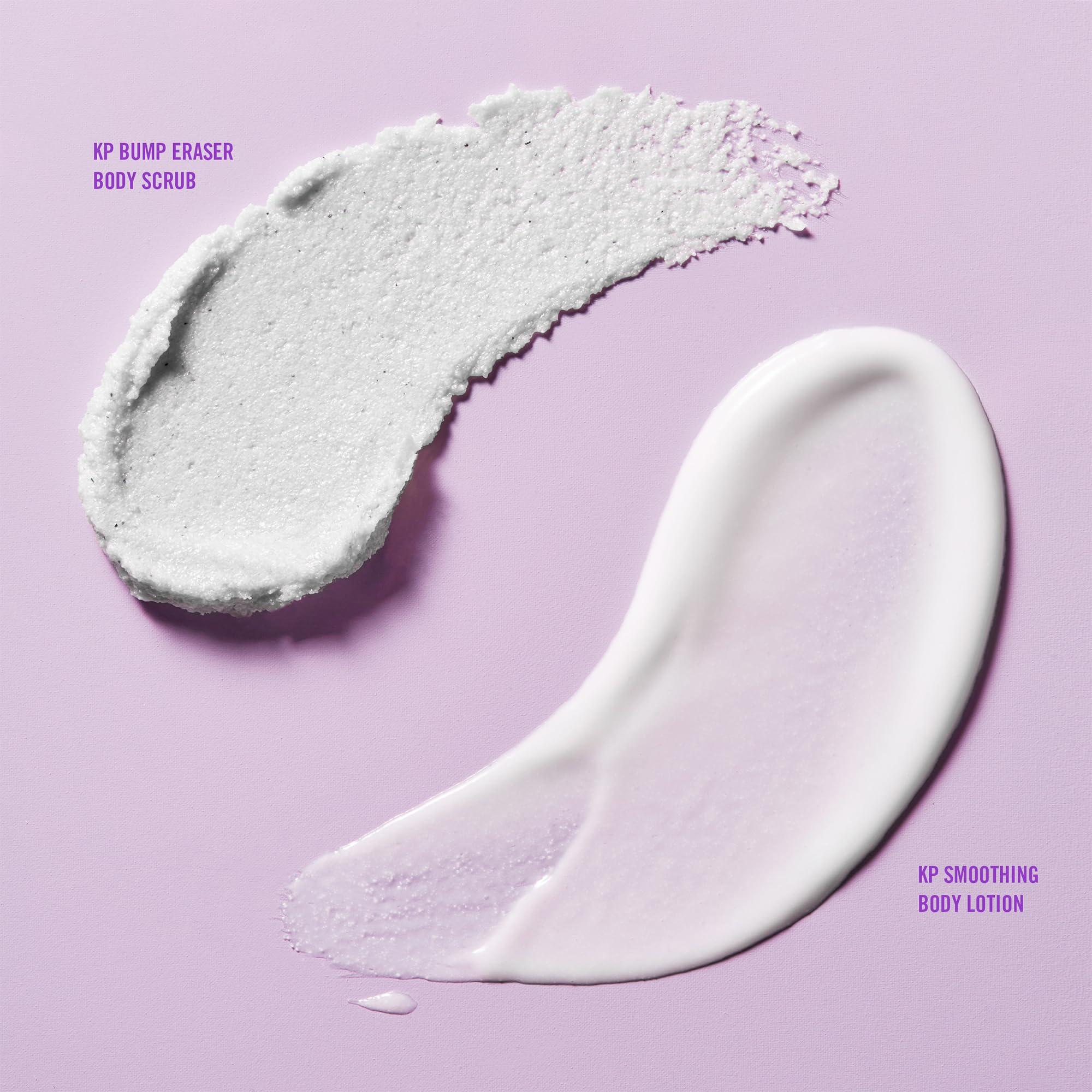 First Aid Beauty First Aid Beauty - KP Bundle: Keratosis Pilaris Bump Eraser Scrub & Smoothing Lotion with 10% AHA, Daily Exfoliating Skin Cleanser to Help Reduce Chicken Skin Bumps, Scrub-8 oz, Lotion-6 oz, 2ct