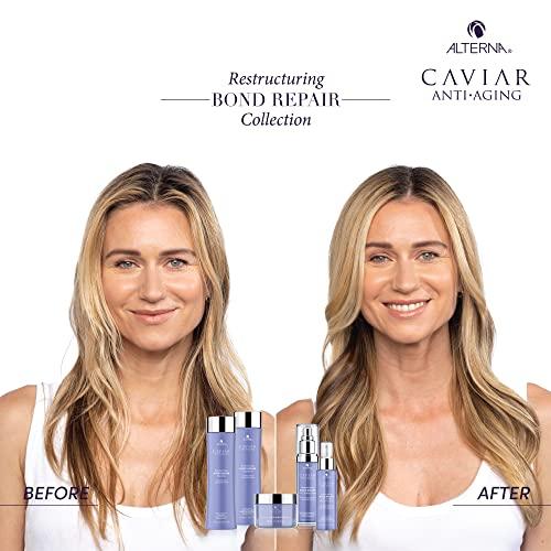 Alterna Haircare Alterna Caviar Anti-Aging Restructuring Bond Repair 3-in-1 Sealing Serum, Rebonds & Protects Damaged Hair,1.7 Fl Oz (Pack of 1)