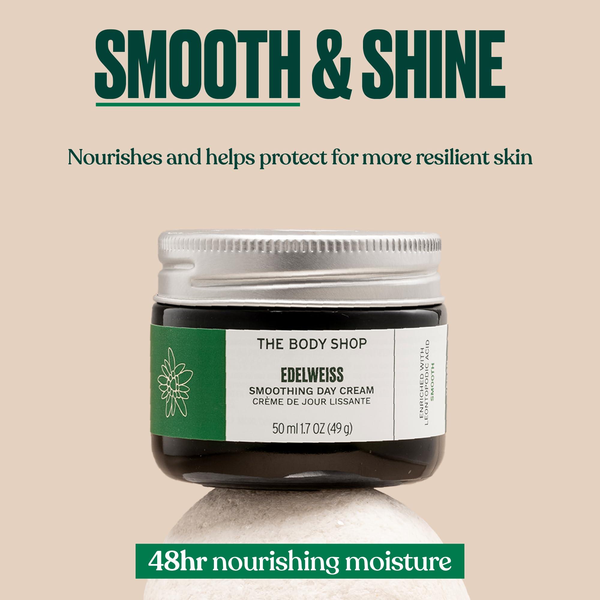 The Body Shop The Body Shop Edelweiss Smoothing Day Cream For Smoother Looking Skin Vegan 50ml