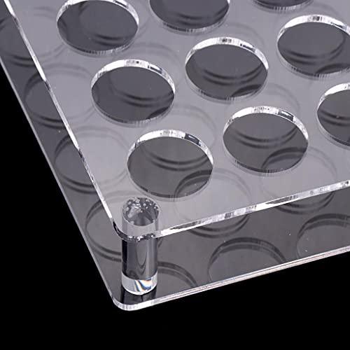 misppro misppro Clear Acrylic Makeup Eyeliner Lip Liner Holder Organizer, Lip Gloss Storage