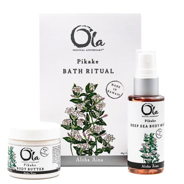 Tropical Apothecary Tropical Apothecary Ola Pikake Gift Set - Body Butter, Deep Sea Mist, and Bath Ritual