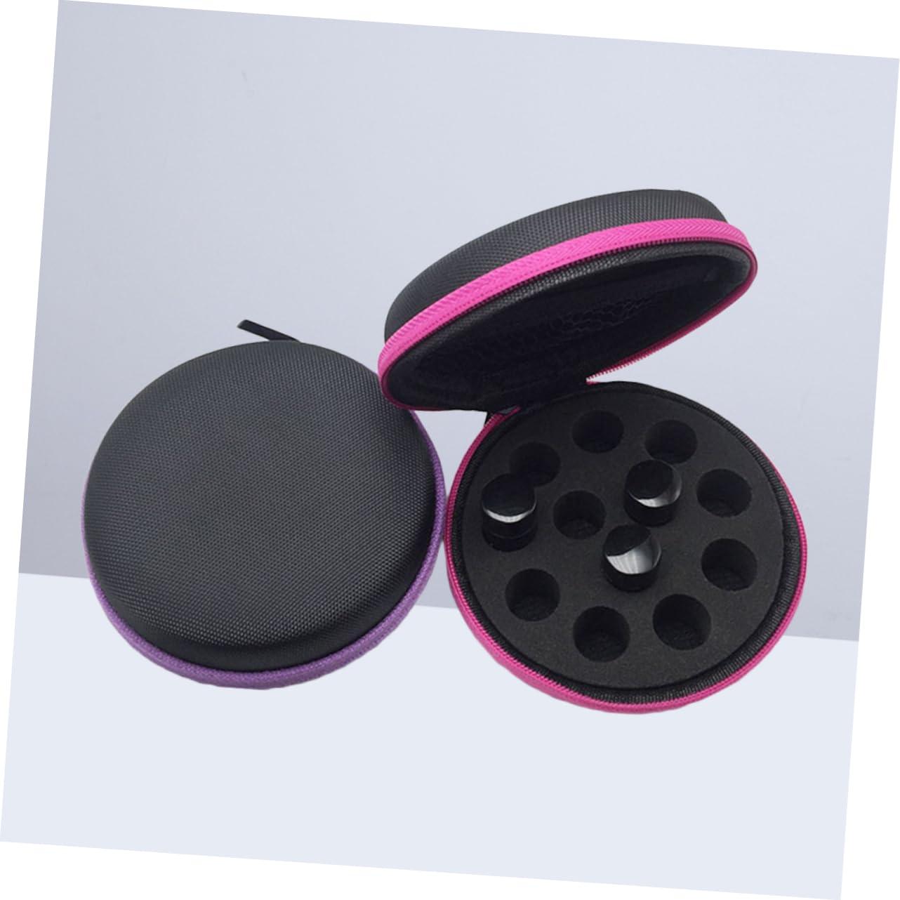 BIUDECO BIUDECO 4 Pcs 12 Essential Oil Storage Case Essential Oils Essential Oil Holder Essential Oil Storage Bag Essential Oil Bag Essential Oil Case