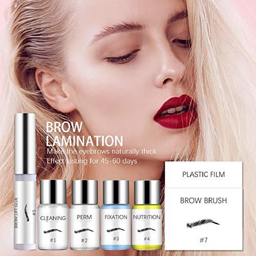 Autobestown 3D Eyebrow Lifting Eyebrow Enhancer Brows Brow Kit Safe Perming Brow Lift Set Styling Beauty Salon Home Use Makeup
