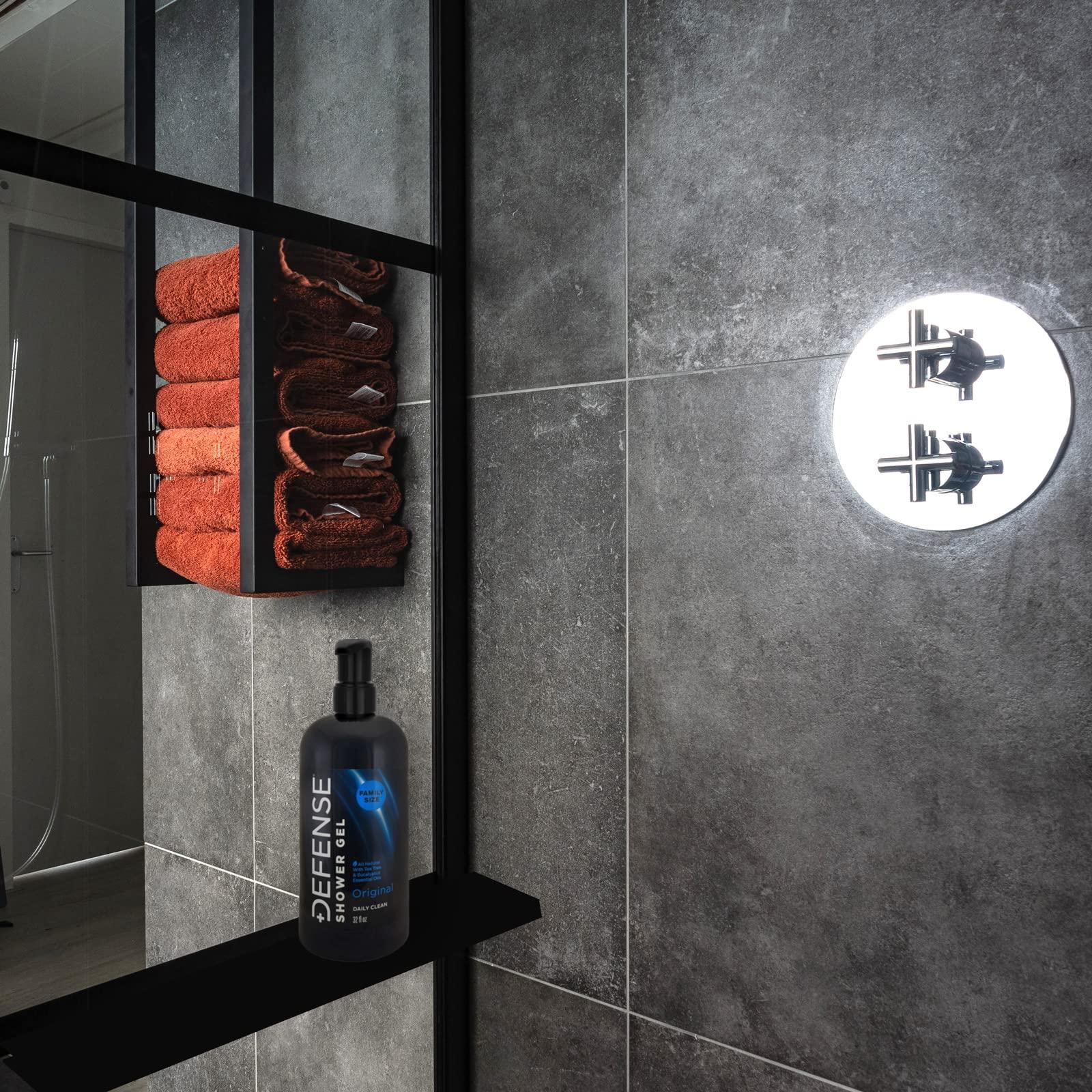 Defense Soap Defense Soap 4 Oz Bar (Pack of 2), Body Wash 32 oz, Body Wipes 40 Count (Pack of 2) - Tea Tree Oil, Eucalyptus Oil, Rosemary and Aloe Vera