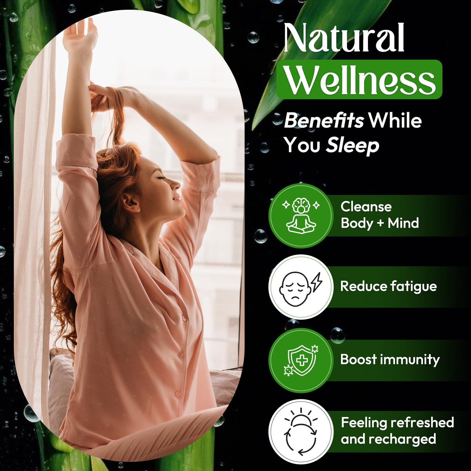 Rantherm Foot Paches, Premium Deep Cleansing Foot Pads, Bamboo Foot Paches, Ginger Foot Pads for Promoting Sleeping, Relieving Fatigue and Relaxing Muscles & Tendons and Eliminate Moisture 20 Packs