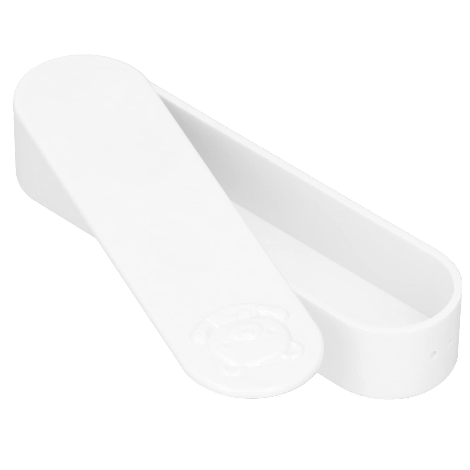 Keenso Cotton Swab Box Portable ABS Mini Travel Swab Case Cartoon Bear Pattern with Cover