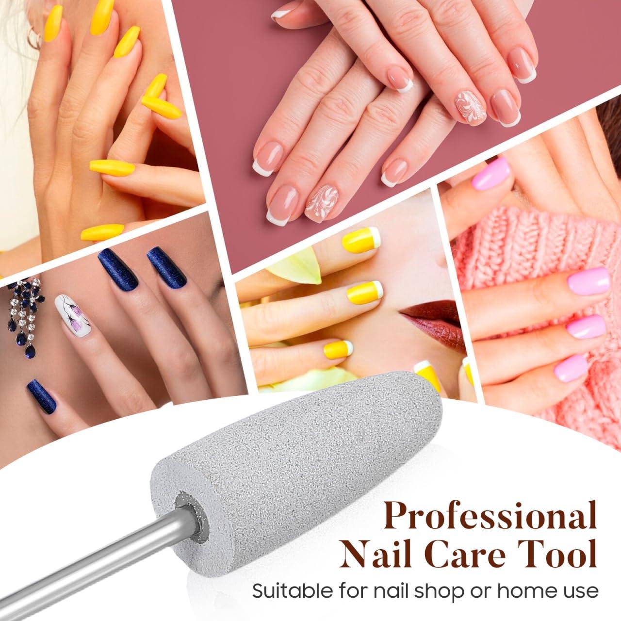 Beavorty Beavorty Polish Bit for Nail Drill Silicon Nail Bit Set of 10 Nail Drill Bits Set for Nail Art