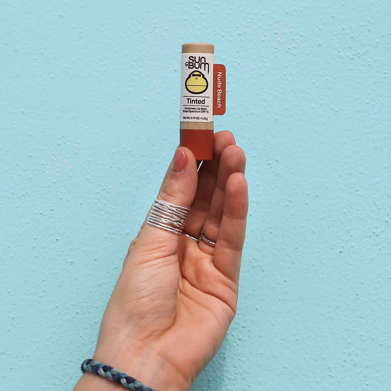 Sun Bum Sun Bum Original SPF 50 Sunscreen Face Lotion and Tinted Lip Balm Nude Beach SPF 15 UVA/UVB Protection