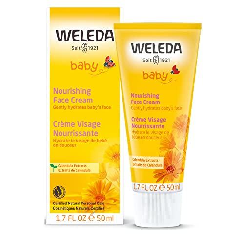 Weleda Weleda Baby Calendula Nourishing Face Cream, 1.7 Fluid Ounce, Plant Rich Moisturizer with Calendula and Lanolin