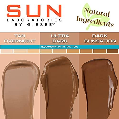 Sun Laboratories by Giesee Sun Laboratories By Giesee Dark Sunsation Sunless Tanning Lotion 2 oz - Travel Size Sunless Tanning Lotion, Self Tanner, Instant Self Tanning Lotion, Long Lasting Self Tanner for Face and Body