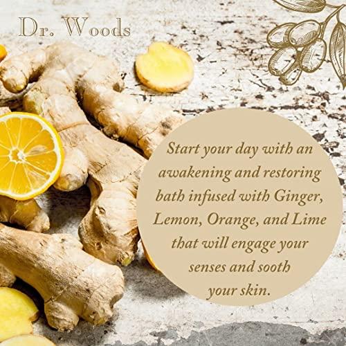 Dr. Woods Dr. Woods Moisturizing Ginger Citrus Bar Soap with Jojoba Oil and Organic Shea Butter, 5.25 Ounce (Pack of 1)