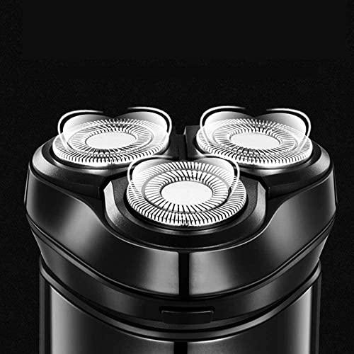 Dongng Dongng Men Electric Shaver, Rechargeable Corded and Cordless Electric Razor for Men with Pop-up Trimmer,Wet Dry Waterproof (Black)