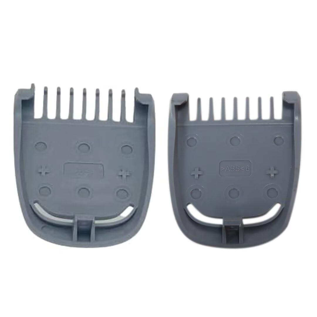 USonline911 Replacement 1mm+2mm Beard Stubble Hair Guide Guard Comb for Philips Norelco Multigroom Trimmer MG3750 MG3760 MG5750 MG5760 MG7750 MG7770 MG7790 MG7791