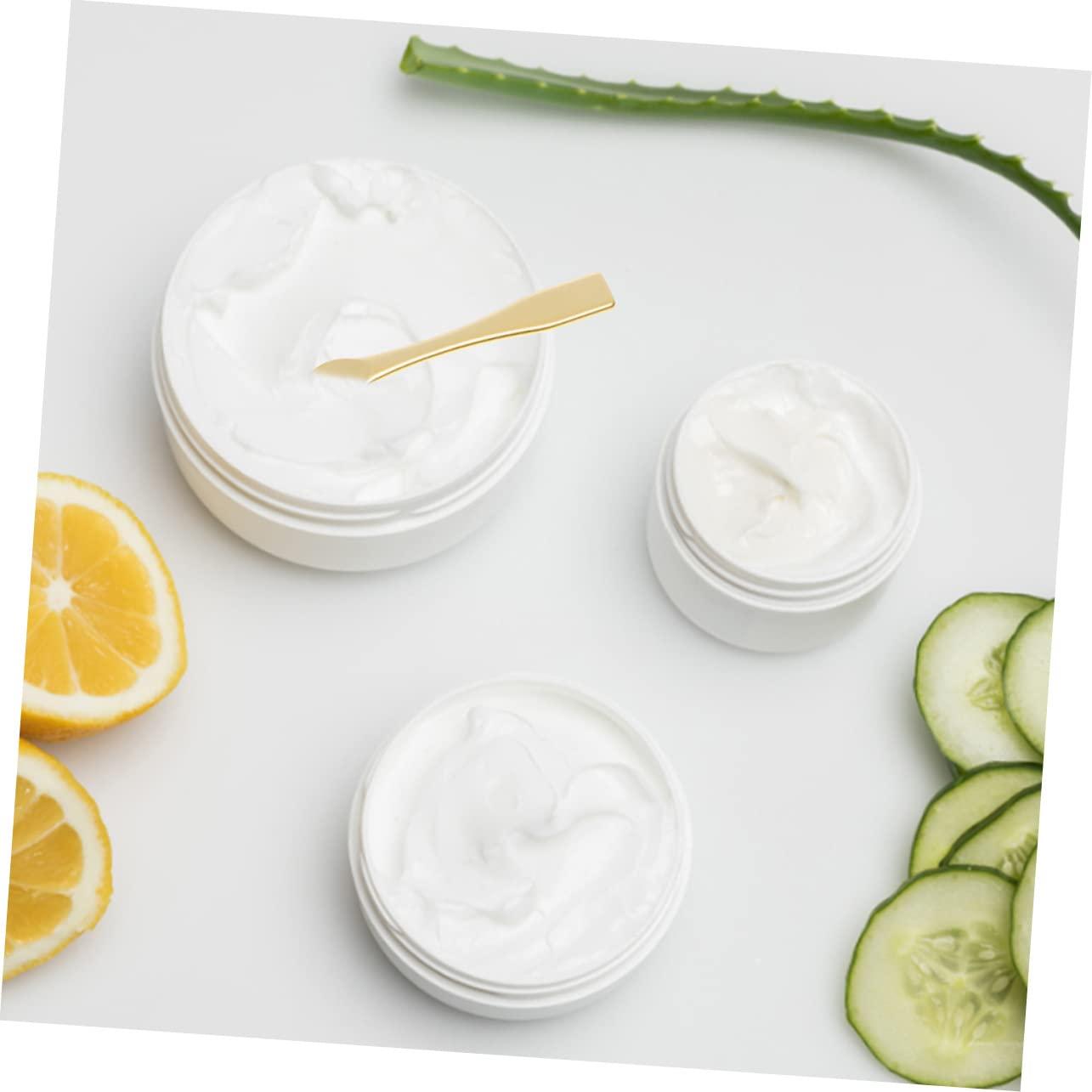 Beavorty Beavorty 60 Pcs Mask Spoon Espresso Spoons Facial Kit Skincare Tools Bar Spoon Makeup Spoons Spatula Skincare Spatula Eye Cream Mini Spatula Skincare Mini Black Spoon Abs Golden