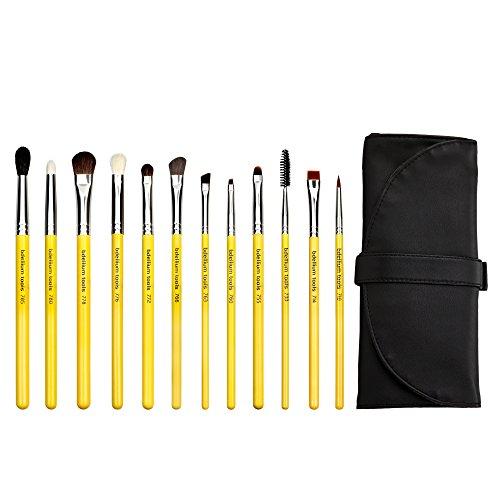 BDELLIUM TOOLS Bdellium Tools Professional Makeup Brush Studio Series - Eyes 12pc. Brush Set with Roll-Up Pouch