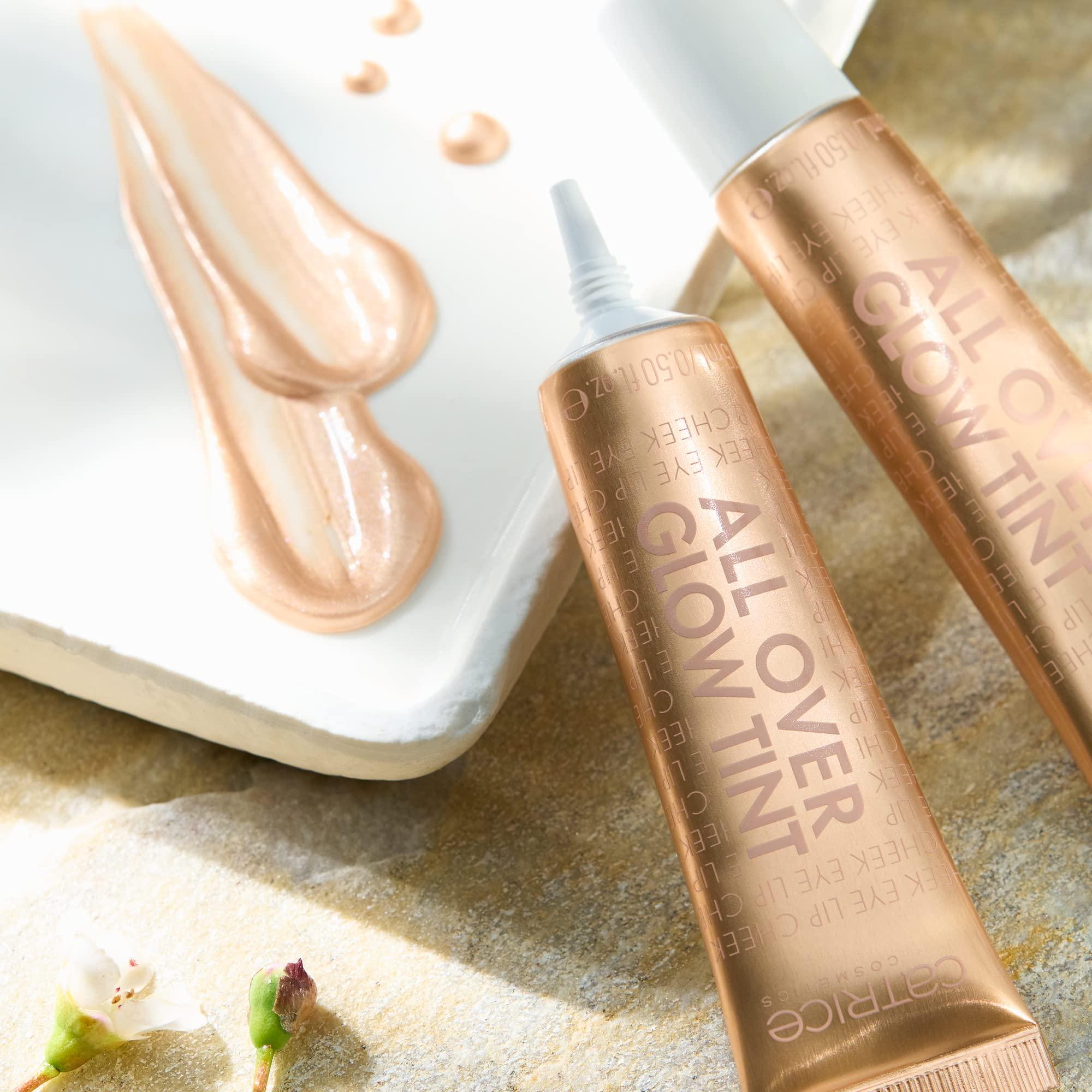 Catrice Catrice | All Over Glow Tint | Multi-Use Liquid Highlighter | Eyes, Cheeks, Lips & Body |WIth Vitamin C & Niacinamide, | Long-lasting & Lightweight | Vegan & Cruelty Free (030 | Sun Dip)