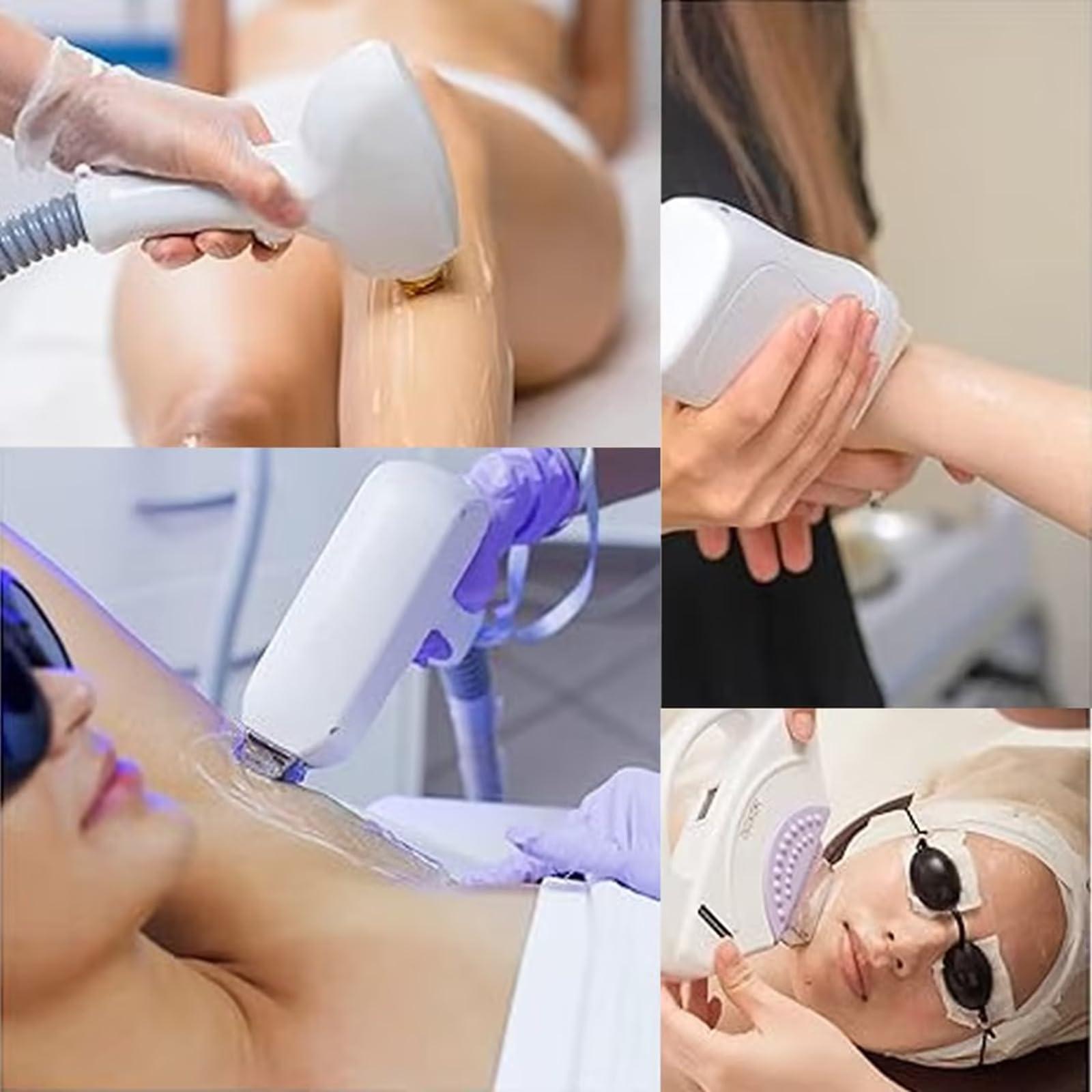 ViQure Cooling Gel for Laser Hair Removal Device and Radio Frequency Facial Body Skin Care Machine for Women and Men