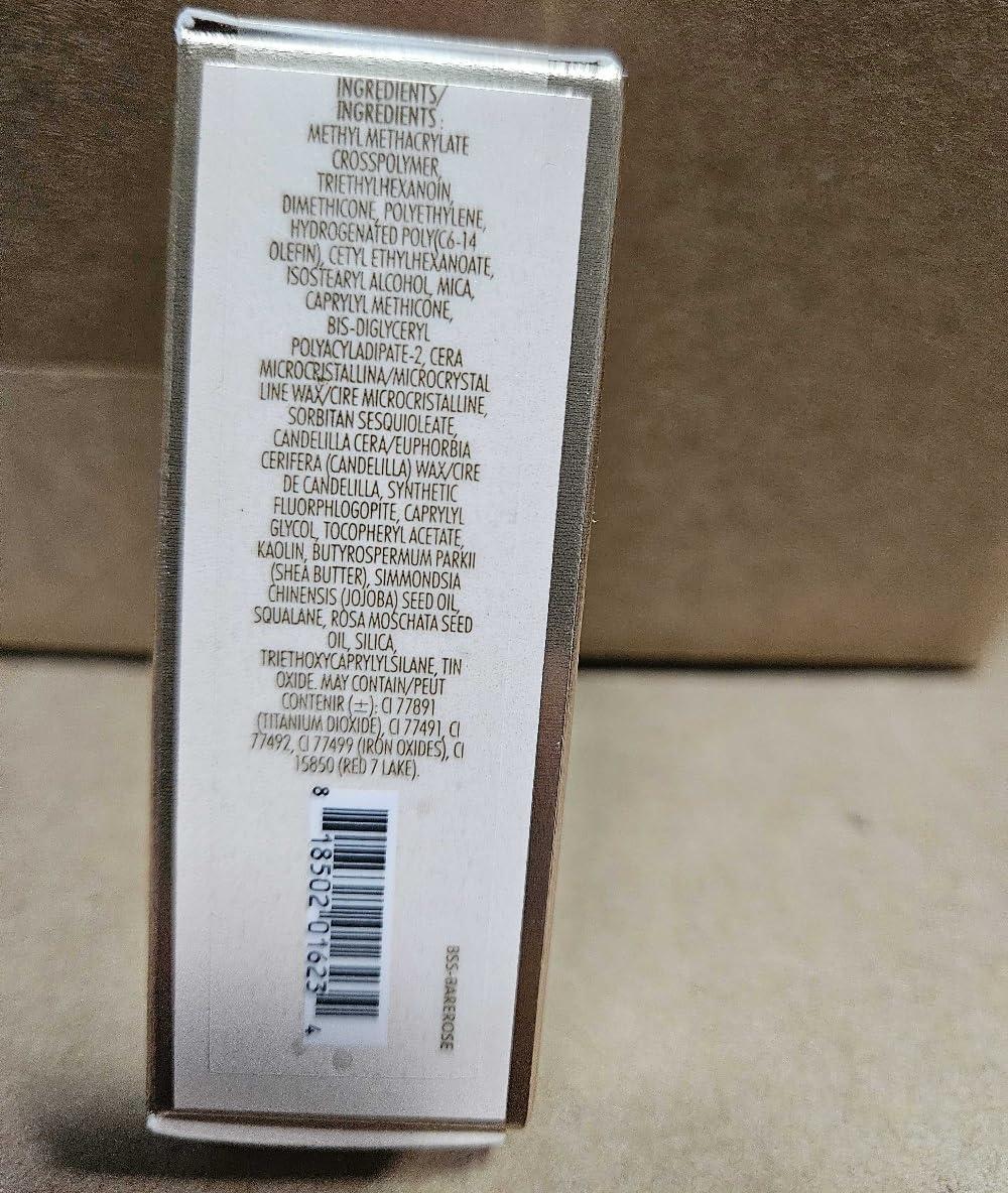 Jouer Jouer Blush & Bloom Cheek + Lipstick, Bare Rose - Hydrating Cream Blush Stick for Cheek and Lip Tint - Moisturizing Rose Hip and Squalane Oil Formula