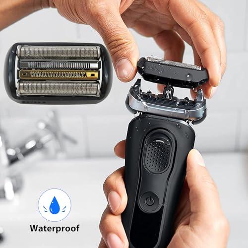 USonline911 92B Original Craftwork Series 9 Foil and Cassette Cartridge for Braun all Series 9 (92B)9290cc, 9291cc, 9292cc, 9293s, 9295cc, 9296cc, 9297cc, 9299s Black