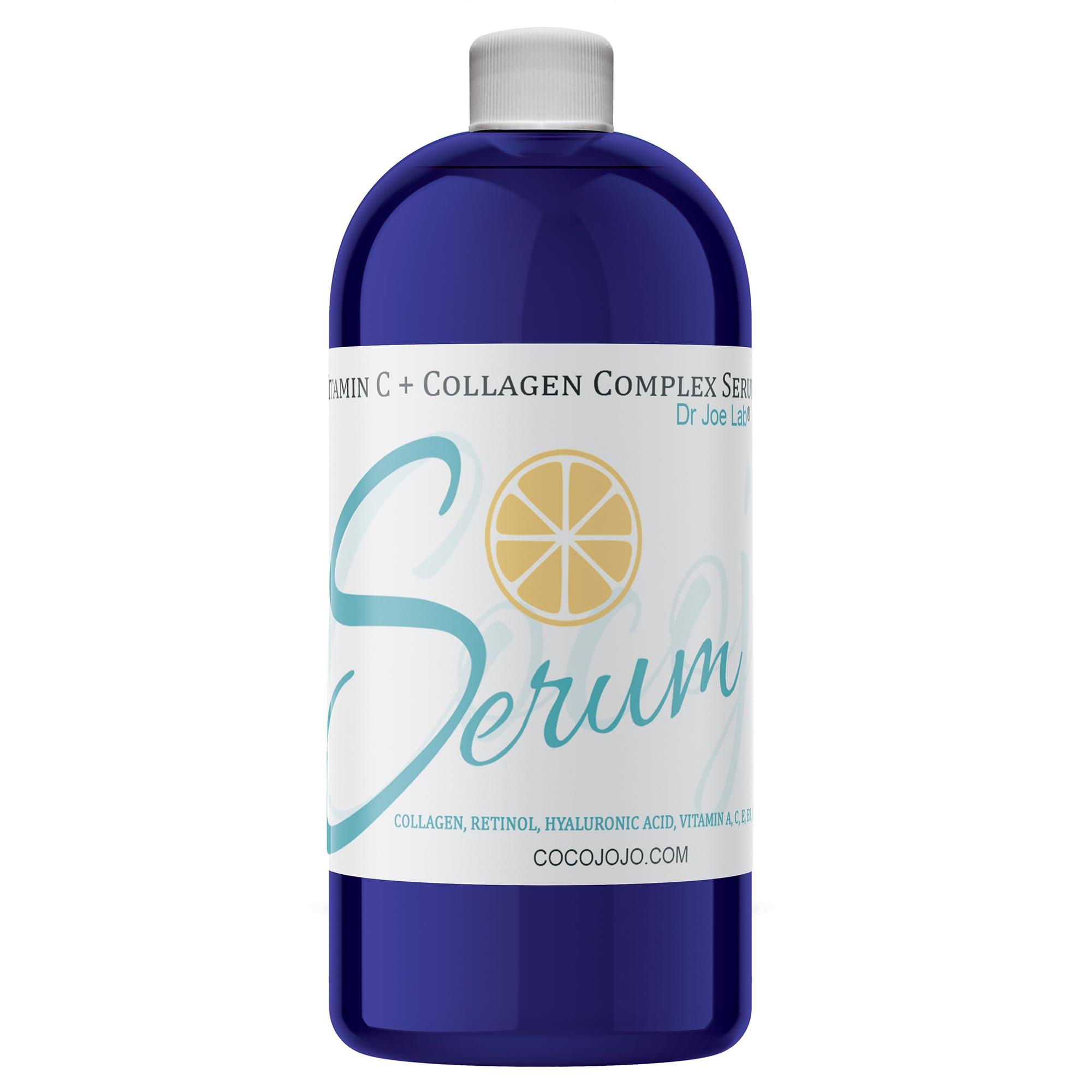Dr Joe Lab Dr Joe Lab Vitamin C & Collagen Complex Serum Bulk - Multiple Purposes Ultra Hydrating Rejuvenating Instant Moisturizer COCOJOJO (32 oz)