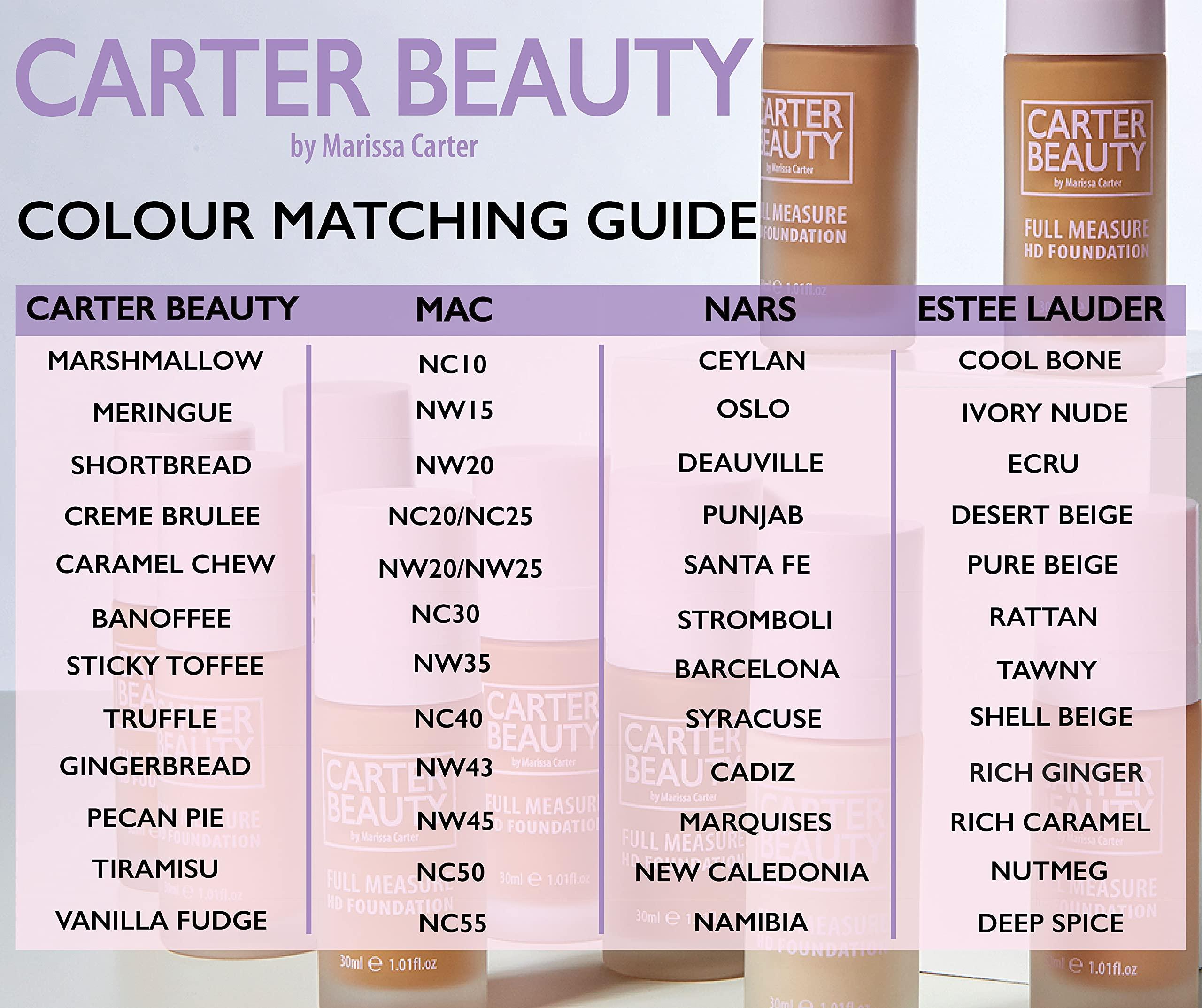 Carter Beauty By Marissa Carter Carter Beauty By Marissa Carter Half Measure Dewy Foundation - Water-Based, Light-To-Medium Sheer Finish - Vegan And Cruelty Free, Paraben And Sulfate Free - Shortbread - 1.01 OZ