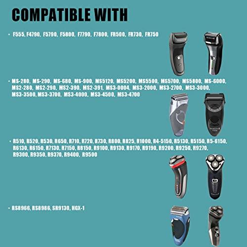 BOEEA Replacement Charger for Remington Shaver F5-5800 F7800 F5800 F5790 F4790 R5150 R6130 R-6150 MS2-390 MS3-2700 MS680 R9100 Electric Razor Trimmer PA1204N Power Cord
