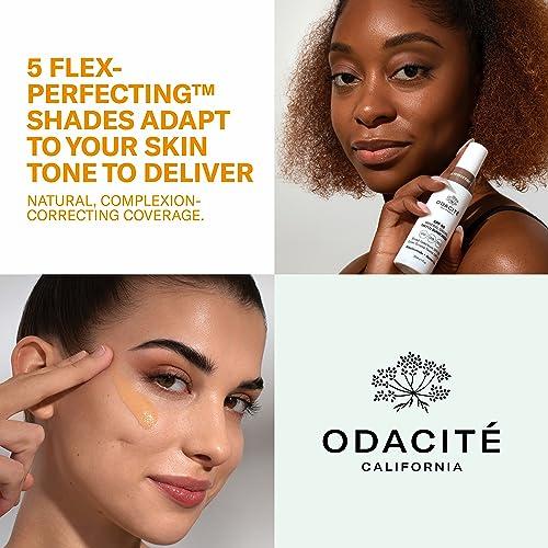 ODACITE SPF 50 Flex-Perfecting Mineral Drops Tinted Sunscreen TWO