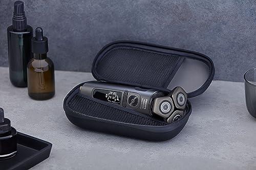 Philips Norelco Philips Norelco S9000 Prestige Electric Shaver with Qi-Charger, Precision Trimmer and Premium Case, SP9872/86