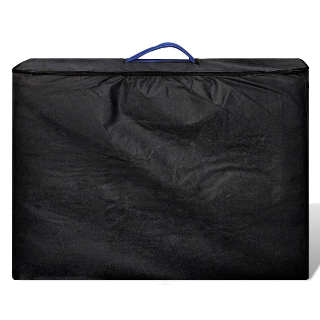 FAMIROSA FAMIROSA Blue Foldable Massage Table 3 Zones with Aluminum Frame,15.85 KG,110090