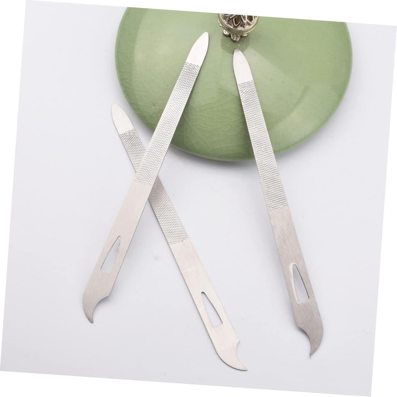 Healeved Healeved Nail Files and Buffers 15pcs Set Metal Fingernail Files for Manicure and Pedicure