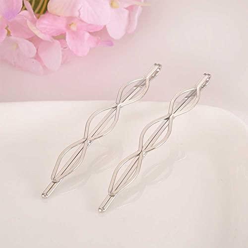 whitebridge WHITEBRIDGE 16pcs Gold And Silver Bobby Pins For Women Girls