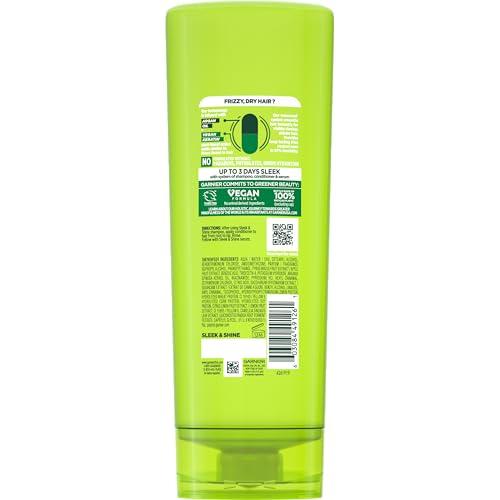 Garnier Garnier Fructis Sleek & Shine Conditioner, Frizzy, Dry, Unmanageable Hair, 21 fl. oz.(Packaging May Vary)