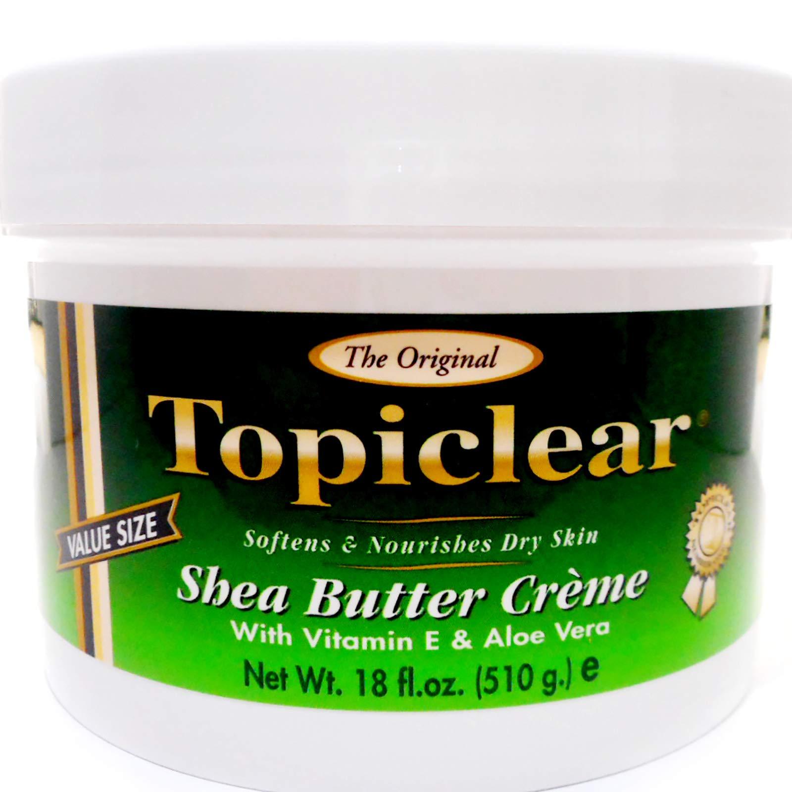 Topiclear Topiclear Shea Butter Creme with Vitamin E & Aloe Vera 18 oz