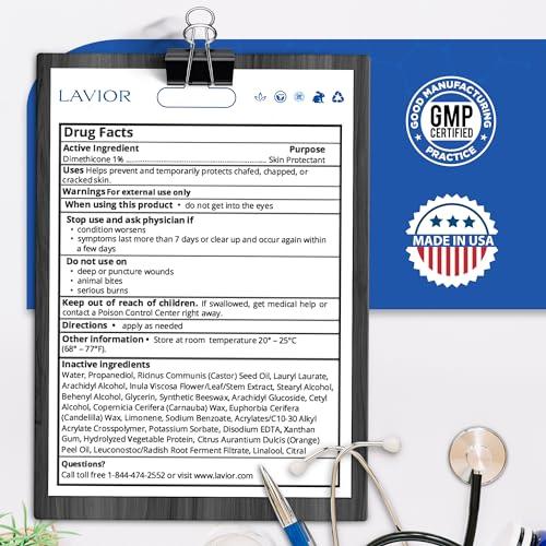 Lavior Lavior Diabetic Foot Cream - Intensive Moisturization & Relief | Natural & Non-Toxic | Doctor Recommended, Clinically Proven | Hypoallergenic, Vegan | Made in USA