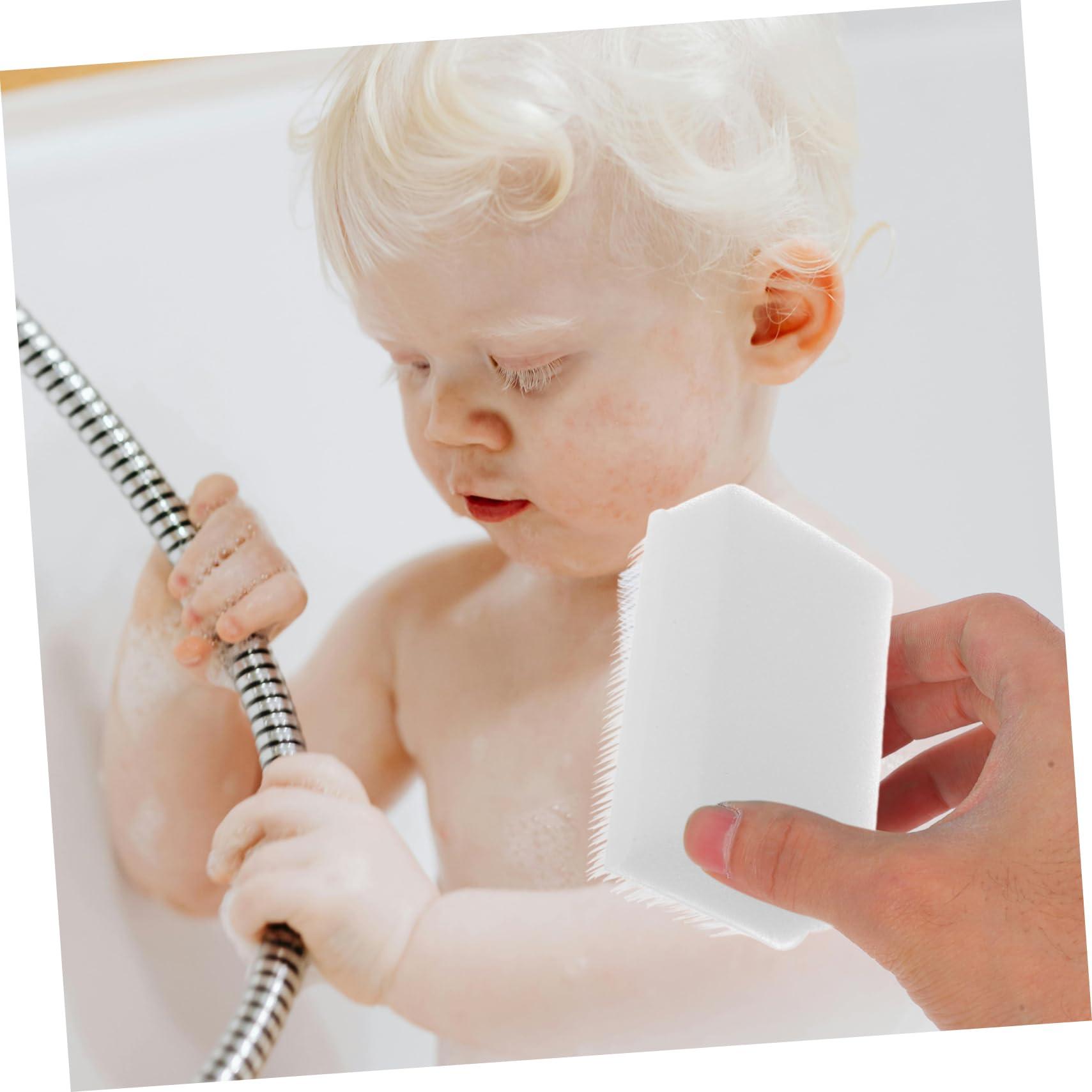 CRILSTYLEO CRILSTYLEO 2pcs Brush Wilbarger Corn Brush Wilbarger Brush Items Defensiveness Hook Hand Scrub Brushes Sensory Brushes Gadgets Method Brush Soft Bristle Nail Brush Vest Plastic White