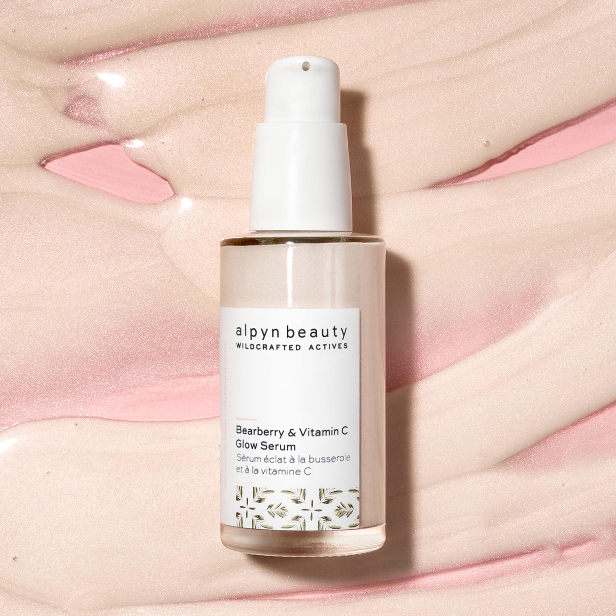 Alpyn Beauty Alpyn Vitamin C & Bearberry Instant Glow Serum | Delivers an Instant Glow While Fading the Look of Dark Spots | 1.7 oz / 50 ml