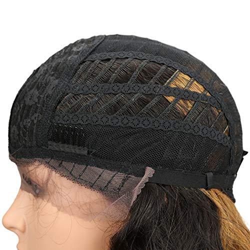 Joedir Joedir Lace Front Wigs Ombre Blonde 28'' Long Small Curly Wavy Synthetic Wigs For Black Women 130% Density Wigs(TTPN4/270A/24F)