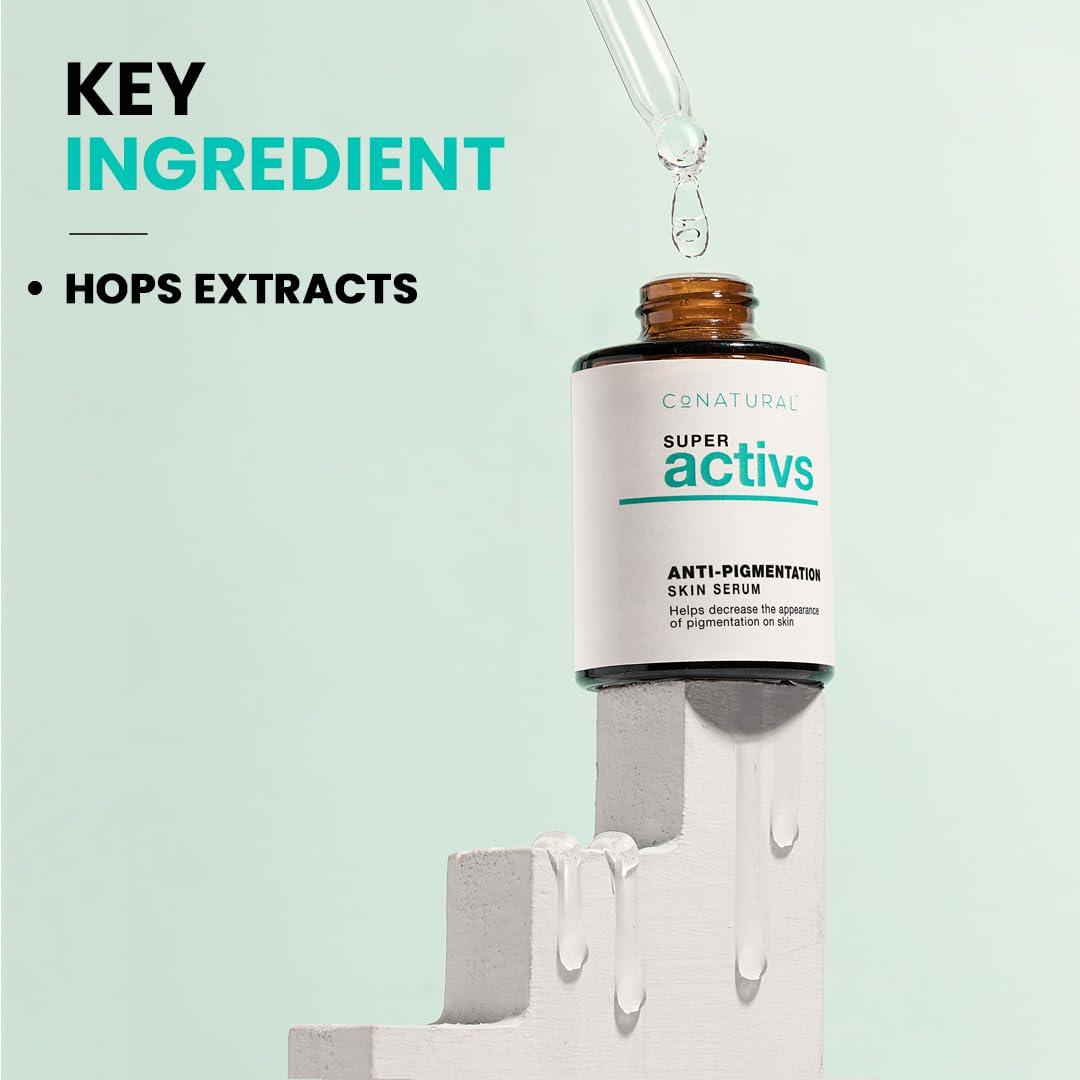 conatural Conatural Anti-Pigmentation Serum 30ml - Dark Spot Corrector Serum for Hyperpigmentation, Dark Spots, & Dull Skin- Targeted Treatment with Antioxidants for Effective Dark Spot Removal