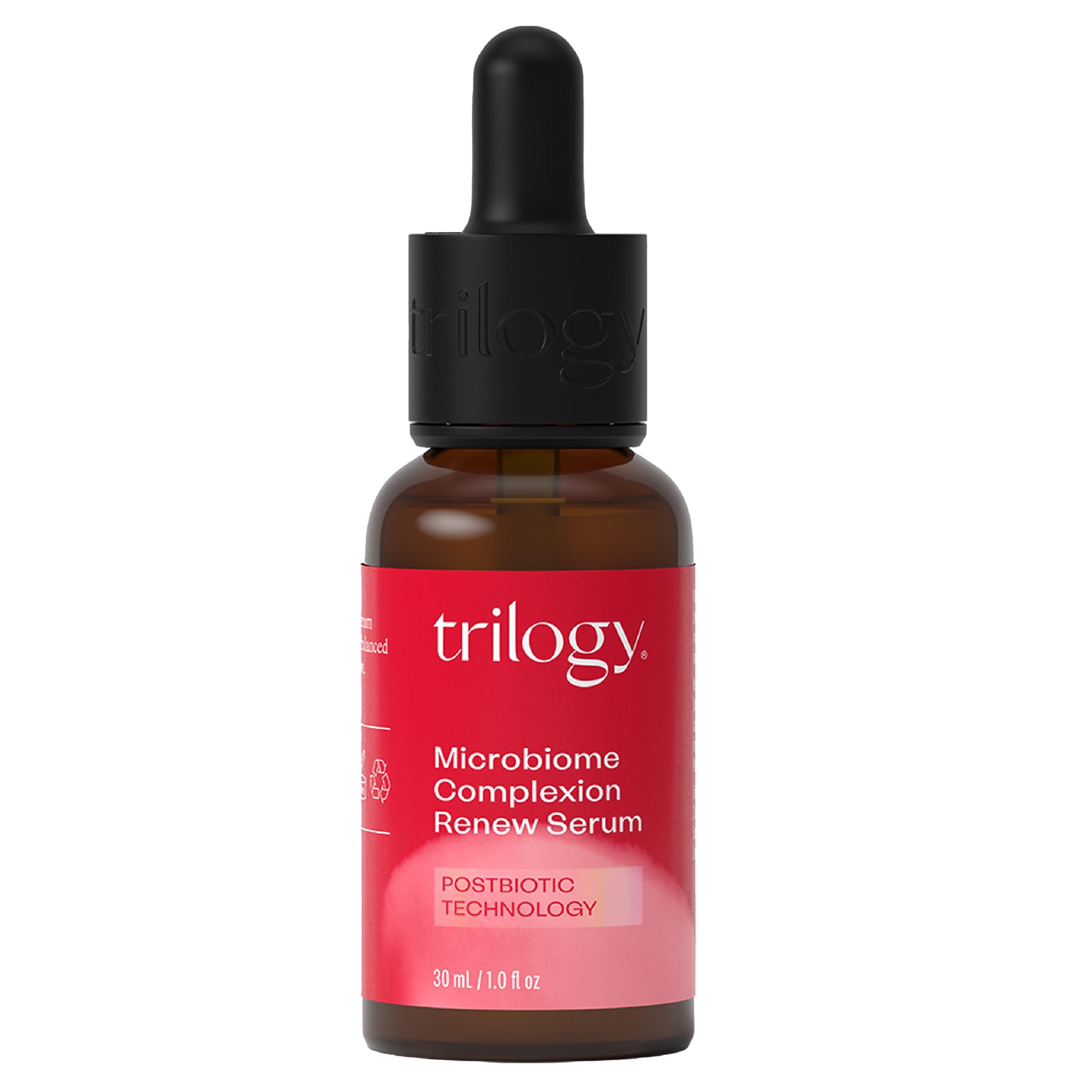 Trilogy Trilogy Microbiome Complexion Renew Serum, Postbiotic Technology, 1.0 fl oz