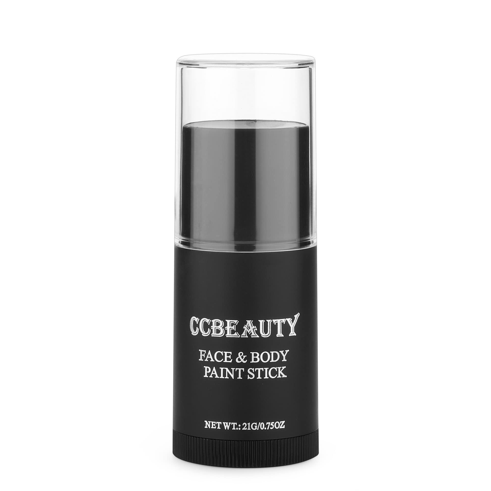 CCbeauty CCbeauty Purple Face Paint Stick,Face Painting Kit,Non Toxic SFX Makeup For Ursula Widowmaker Halloween Costume Cosplay,Professional FX Body Paint,Full Coverage Painting Foundation With Makeup Sponge