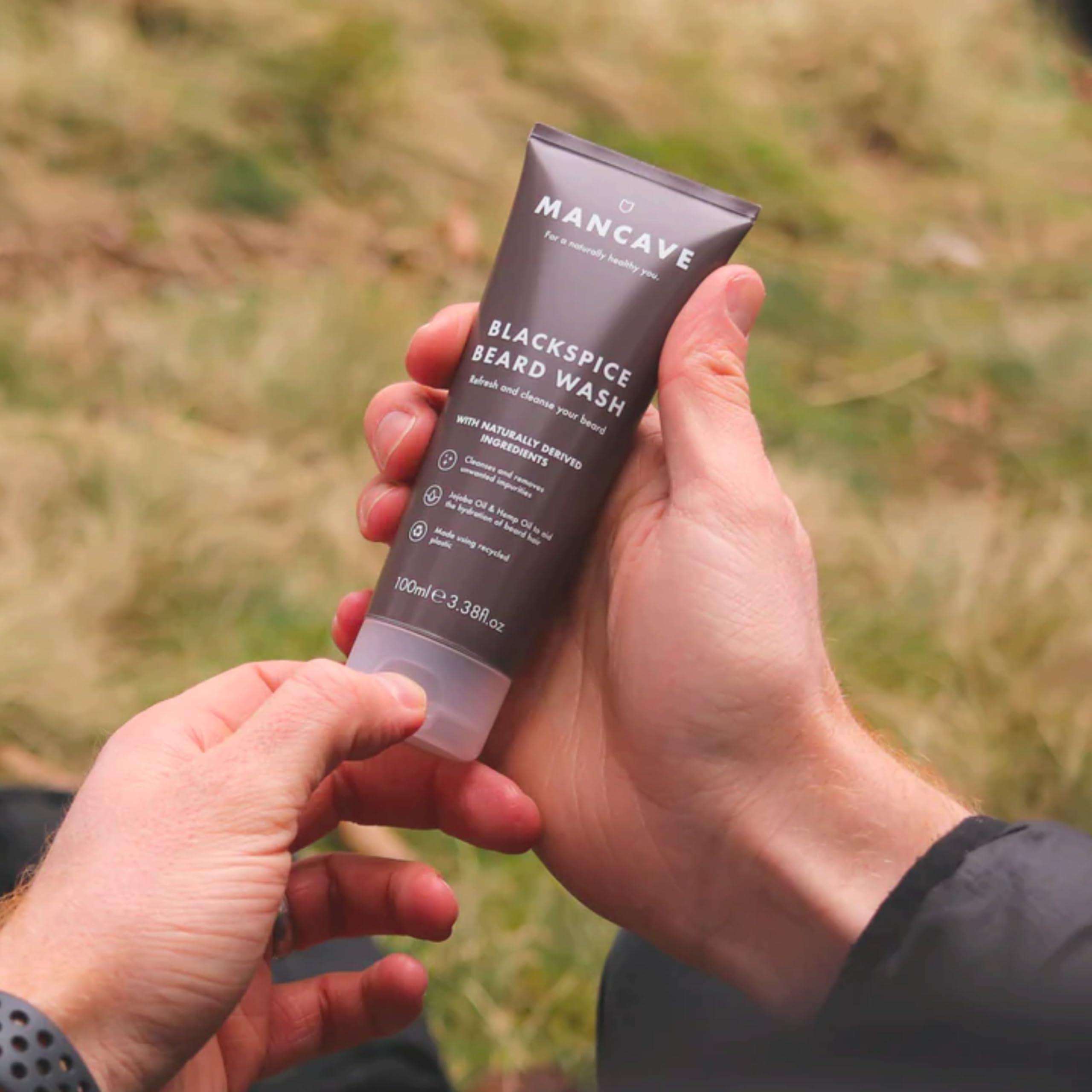 ManCave ManCave Natural Blackspice Beard Wash 100ml