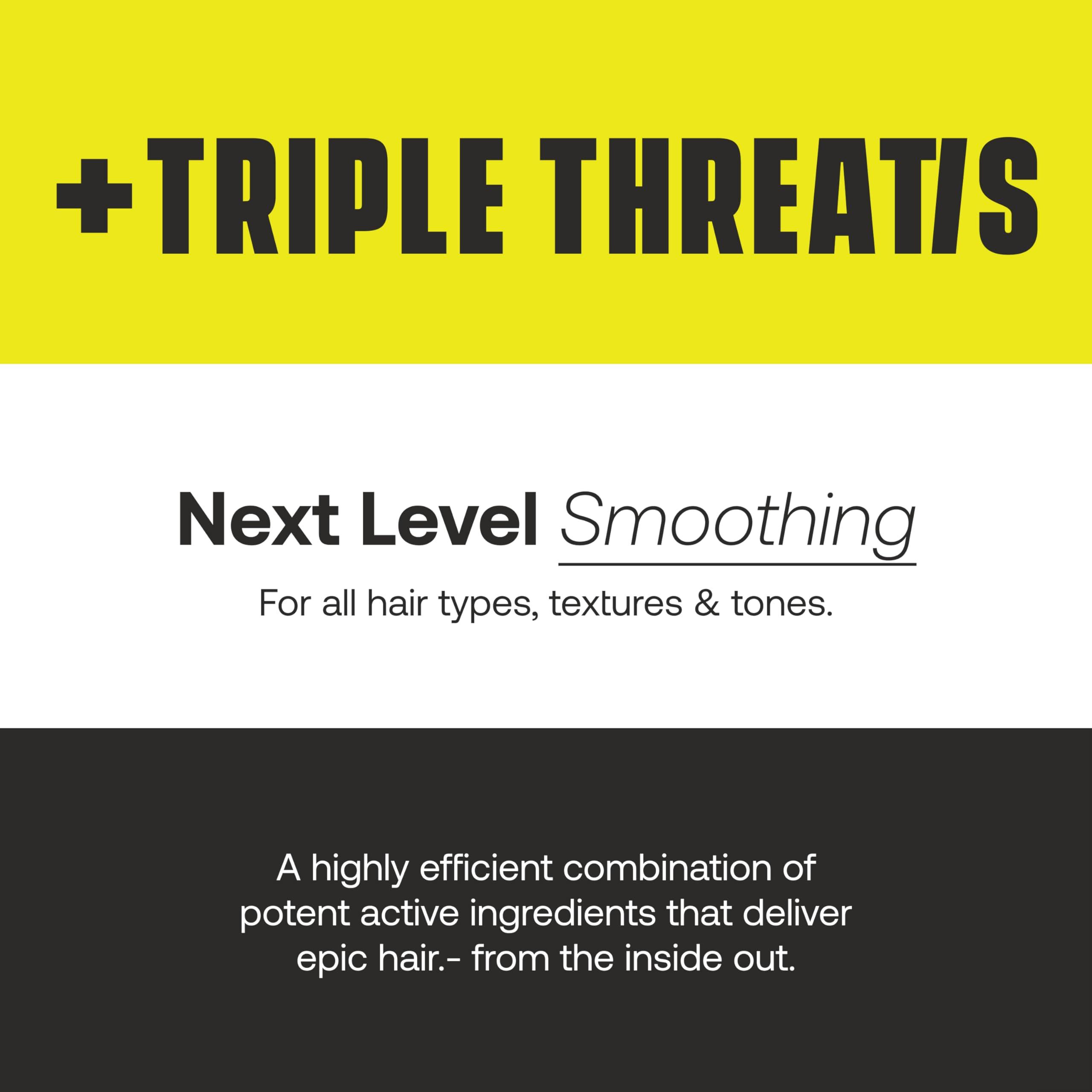 GUSSI HAIRCARE GUSSI HAIRCARE Keratin Treatment Kit - Hair Repair Treatment for Damaged or Frizzy Hair - 2.5 Fl Oz Conditioner - Includes Squeaky Clean Priming Shampoo