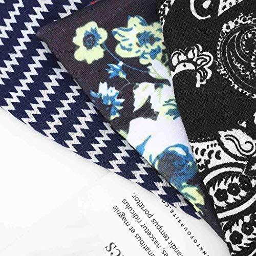 Bohend Bohend Boho Button Headband Wide Stretchy Daily Use Knotted Headwear Sport Athletic Yoga Gym Hair Accessories for Women and Girls(3pcs) (B)