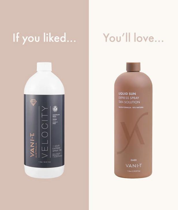 VANI-T Australia Vani-T Liquid Sun Express Spray Tan Solution - Dark
